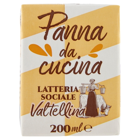 Panna da Cucina Uht, 200 ml